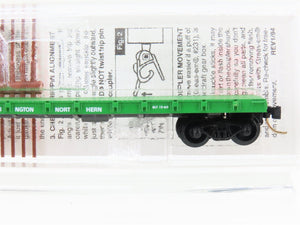 N Scale Micro-Trains MTL 44070 BN Burlington Northern 50' Flat Car #602626