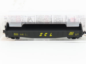 N Micro-Trains MTL 105040 SCL Seaboard Coast Line 50' Fixed-End Gondola #130531