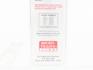 N Micro-Trains MTL 105040 SCL Seaboard Coast Line 50' Fixed-End Gondola #130531