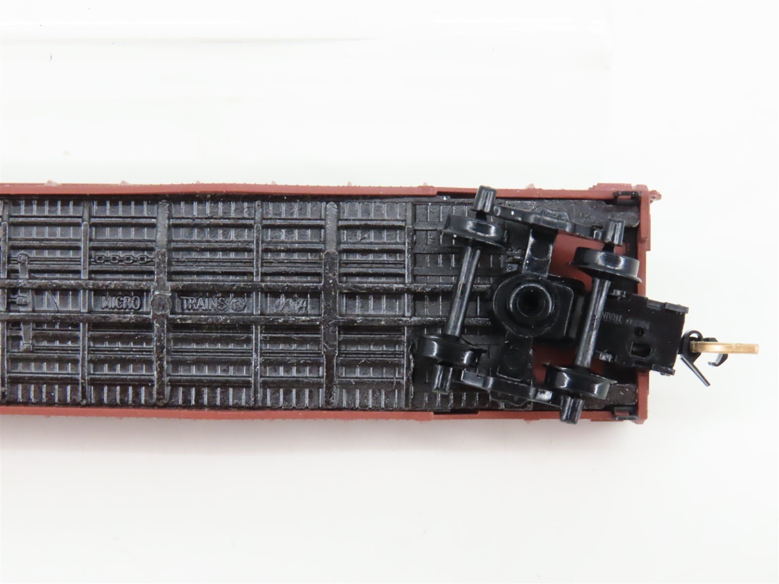 N Scale Micro-Trains MTL 46170 NYC New York Central 50' Drop-End Gondola #715106