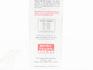 N Scale Micro-Trains MTL 46170 NYC New York Central 50' Drop-End Gondola #715106