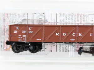 N Scale Micro-Trains MTL 61010 RI Rock Island 50' Fixed-End Gondola #187509