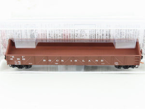 N Scale Micro-Trains MTL 61010 RI Rock Island 50' Fixed-End Gondola #187509