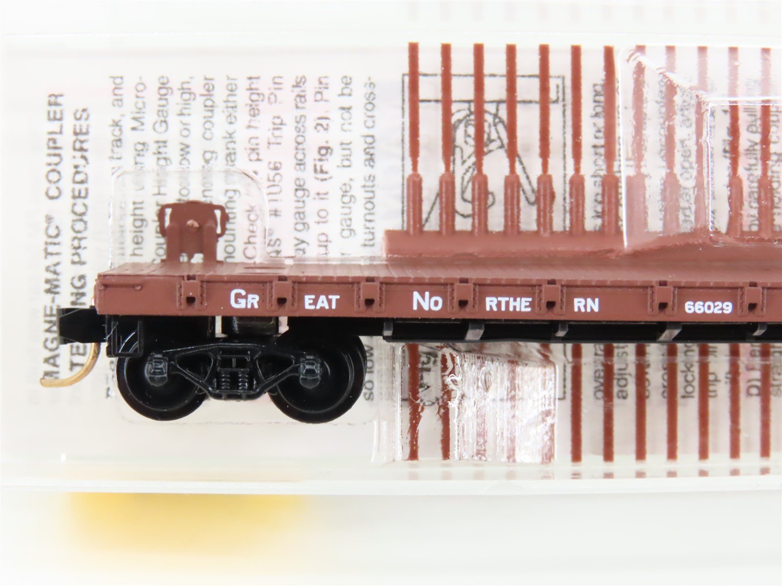 N Scale Micro-Trains MTL 44010 GN Great Northern 50' Flat Car #66029