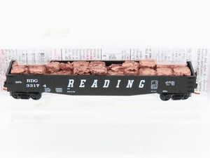 N Scale Micro-Trains MTL 10500150 RDG Reading 50' Gondola #33174 w/ Scrap Load