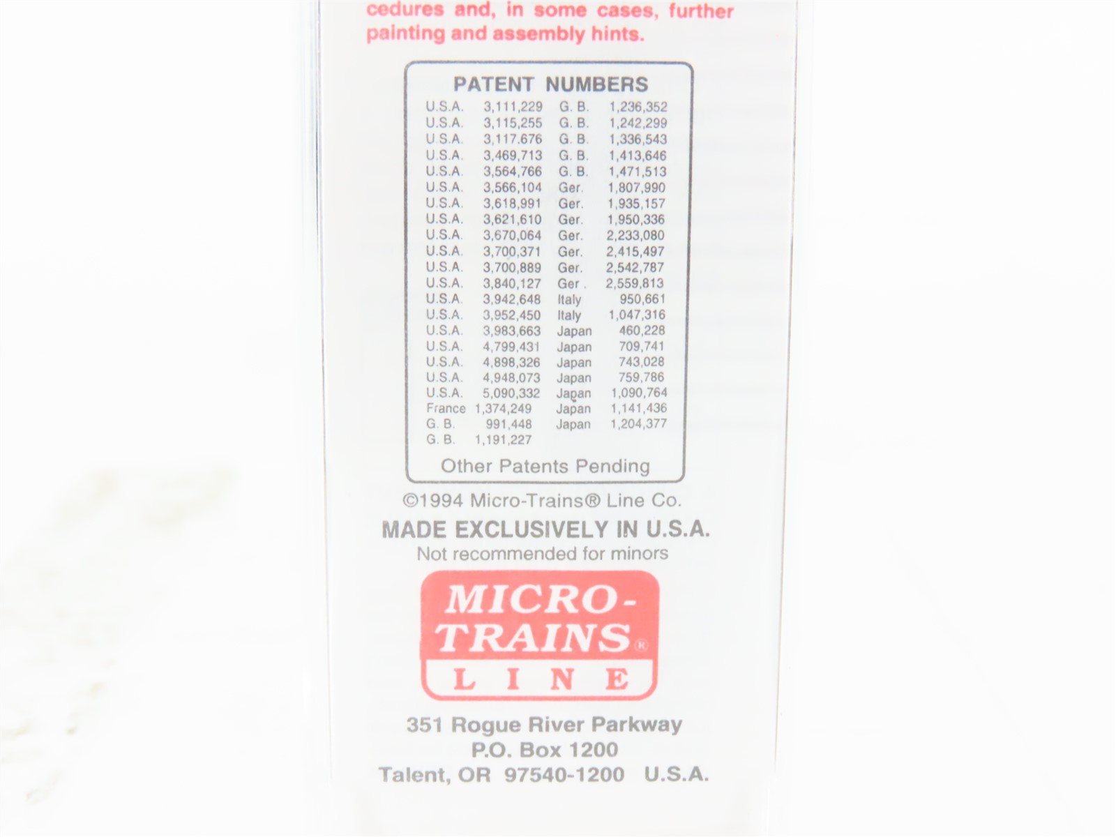N Scale Micro-Trains MTL 45020 N&W Norfolk & Western 50' Flat Car #202542