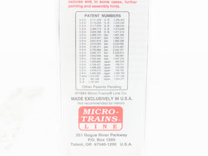 N Scale Micro-Trains MTL 45020 N&W Norfolk & Western 50' Flat Car #202542