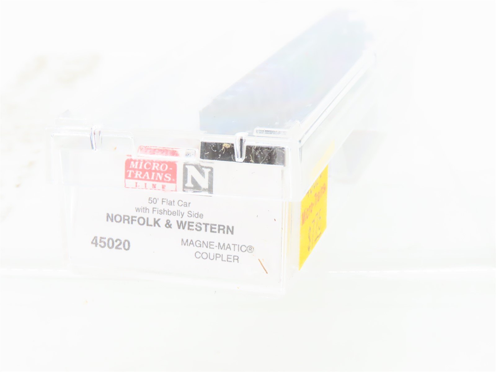 N Scale Micro-Trains MTL 45020 N&W Norfolk & Western 50' Flat Car #202542