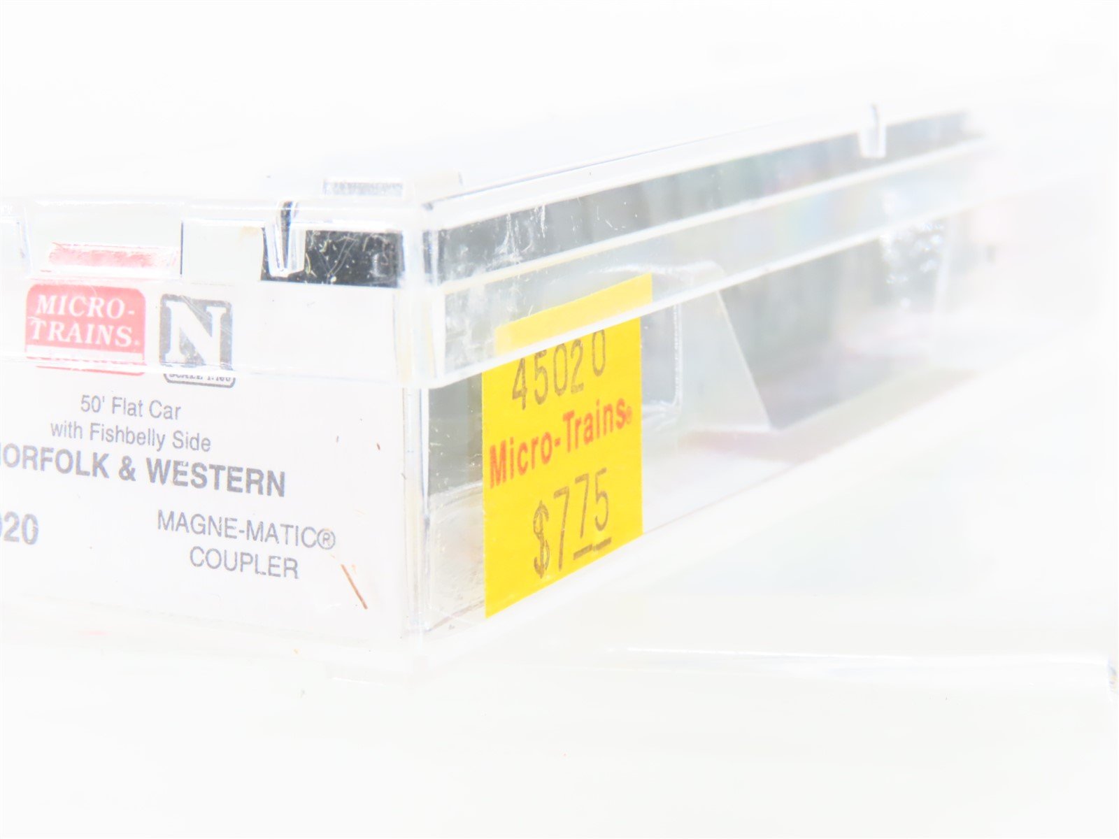 N Scale Micro-Trains MTL 45020 N&W Norfolk & Western 50' Flat Car #202542
