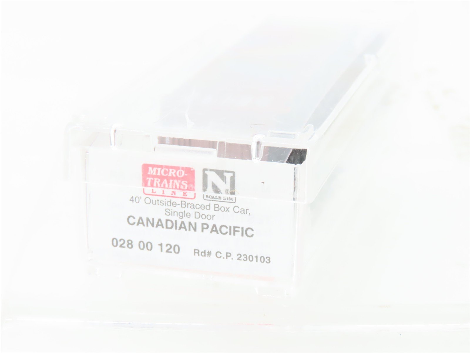 N Micro-Trains MTL 02800120 CP Canadian Pacific 40' Single Door Box Car #230103