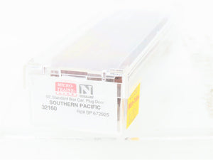 N Scale Micro-Trains MTL 32160 SP Southern Pacific 50' Plug Door Box Car #672925