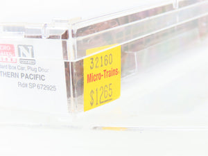 N Scale Micro-Trains MTL 32160 SP Southern Pacific 50' Plug Door Box Car #672925