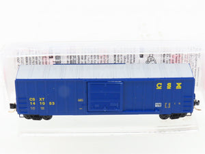 N Scale Micro-Trains MTL 25550/1 CSXT 50' Single Door Box Car #141053