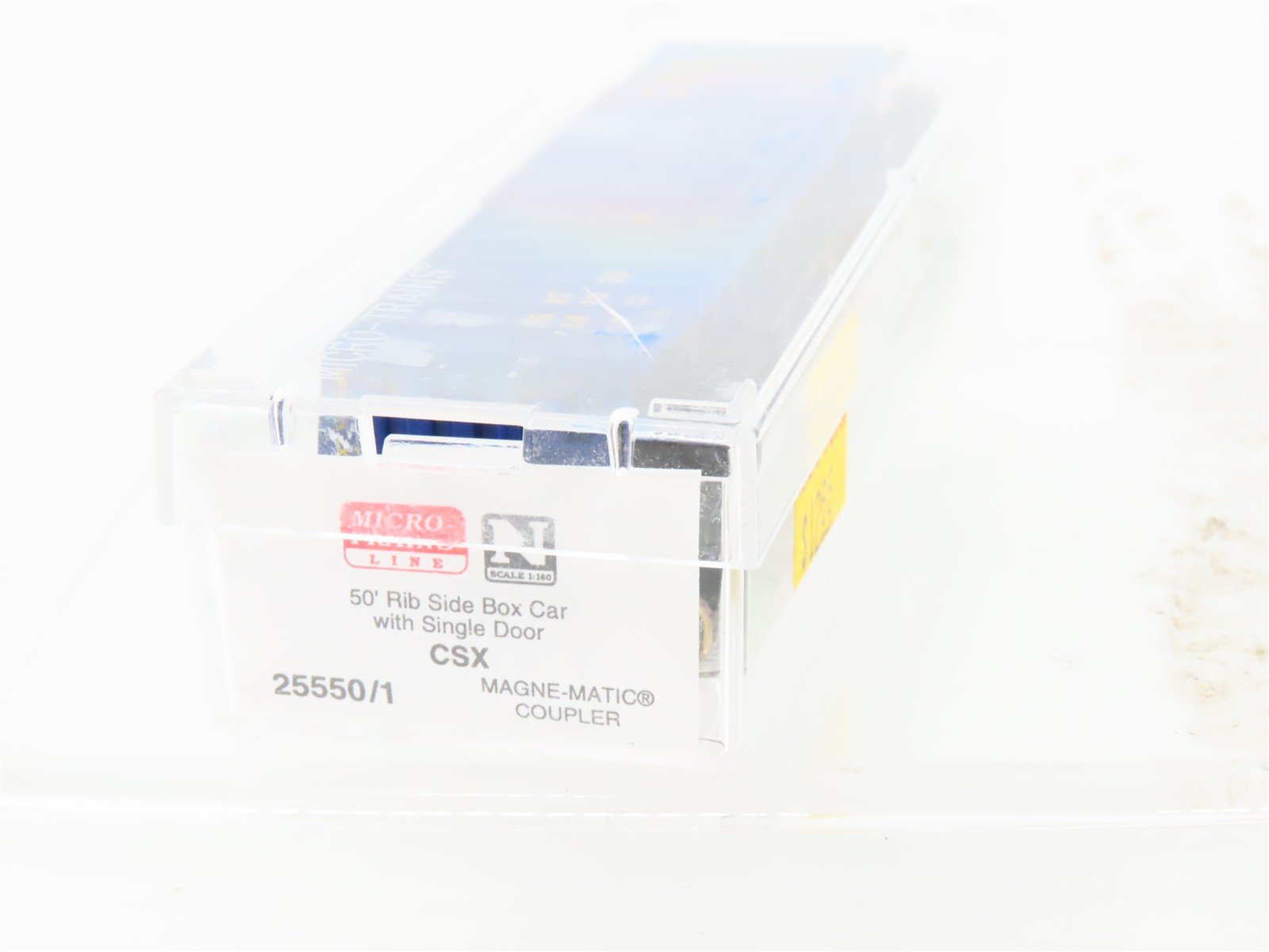 N Scale Micro-Trains MTL 25550/1 CSXT 50' Single Door Box Car #141053
