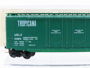 N Micro-Trains MTL 36010 USLX Tropicana 50' Double Plug Door Box Car #13083