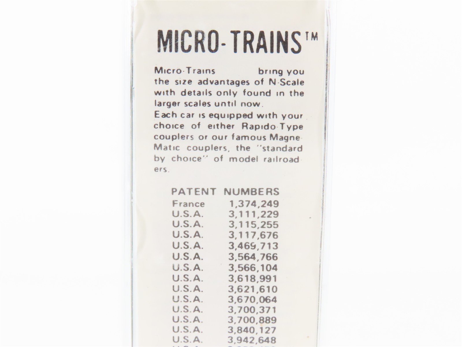 N Micro-Trains MTL 36010 USLX Tropicana 50' Double Plug Door Box Car #13083