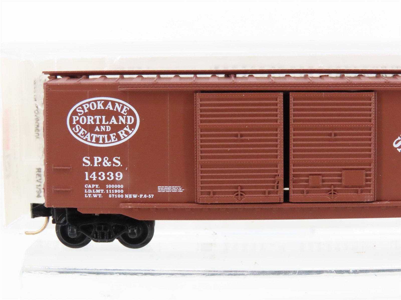 N Micro-Trains MTL 34210 SP&S Spokane Portland & Seattle 50' Box Car #14339