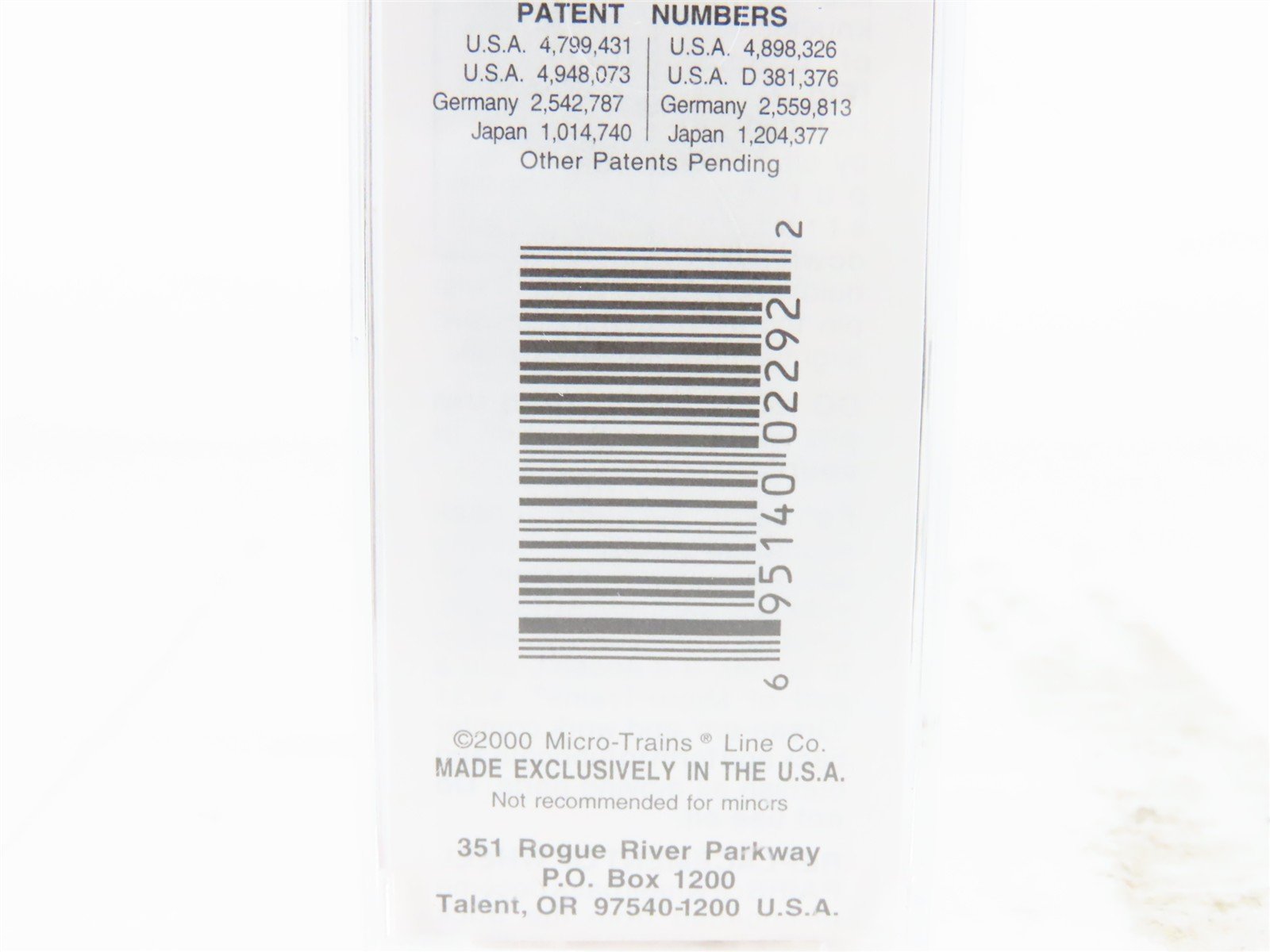 N Micro-Trains MTL 20516 RFP Richmond Fredericksburg & Potomac 40' Box Car #2838