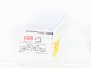 N Micro-Trains MTL 20516 RFP Richmond Fredericksburg & Potomac 40' Box Car #2838