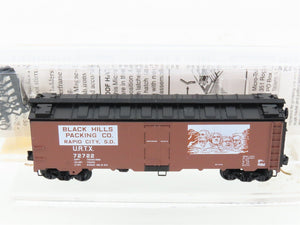 N Scale Micro-Trains MTL 59530 URTX Black Hills Packing Co 40' Reefer #72722