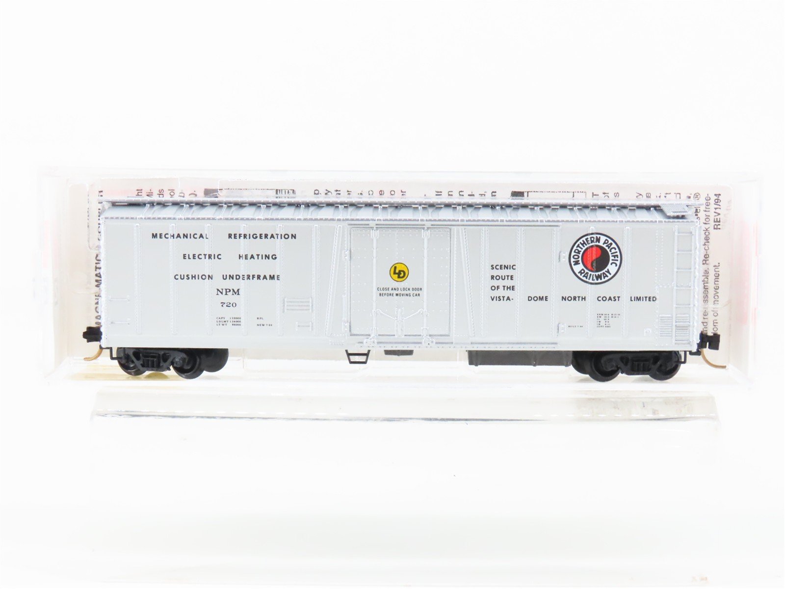 N Micro-Trains MTL 70050 NPM Northern Pacific 51' 3-3/4" Mechanical Reefer #720