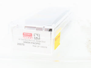 N Scale Micro-Trains MTL 20070 UP Union Pacific 40' Single Door Box Car #190576
