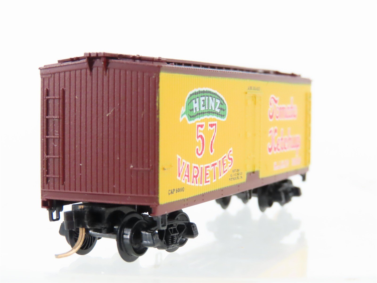 N Scale Kadee Micro-Trains 47020 HJHC Heinz 57 Tomato Ketchup 40' Reefer #3016