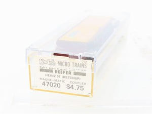 N Scale Kadee Micro-Trains 47020 HJHC Heinz 57 Tomato Ketchup 40' Reefer #3016