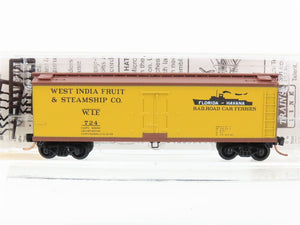 N Scale Micro-Trains MTL 49510 WIF West India Fruit 40' Wood Reefer #724