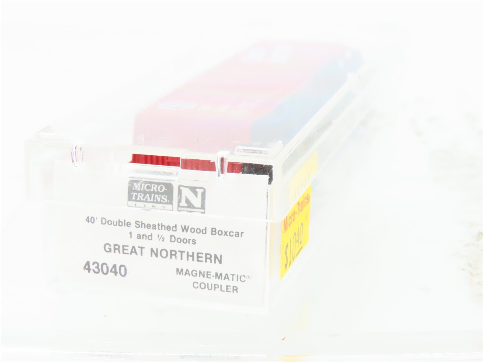 N Scale Micro-Trains MTL 43040 GN Great Northern Railway 40' Wood Box Car #3345