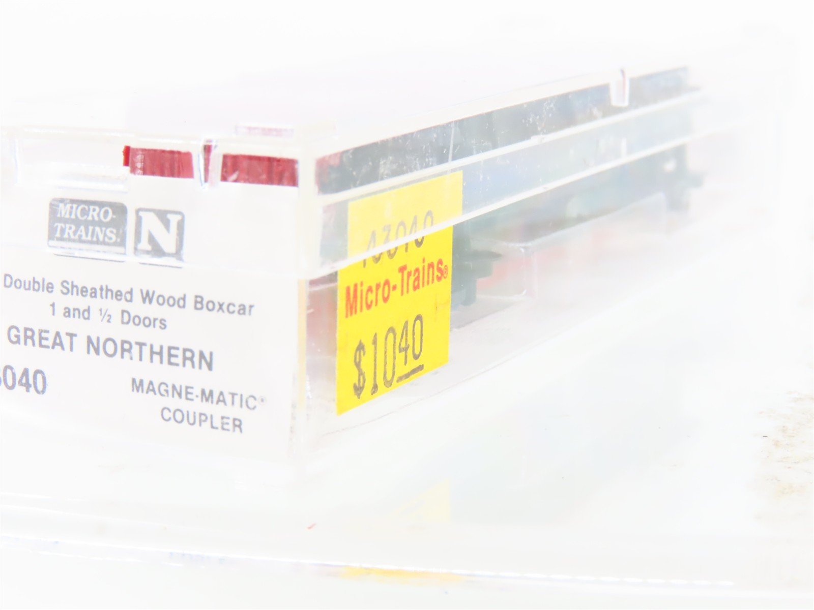 N Scale Micro-Trains MTL 43040 GN Great Northern Railway 40' Wood Box Car #3345