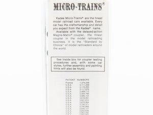 N Scale Kadee Micro-Trains MTL 20016 NKP Nickel Plate Road 40' Box Car #13456