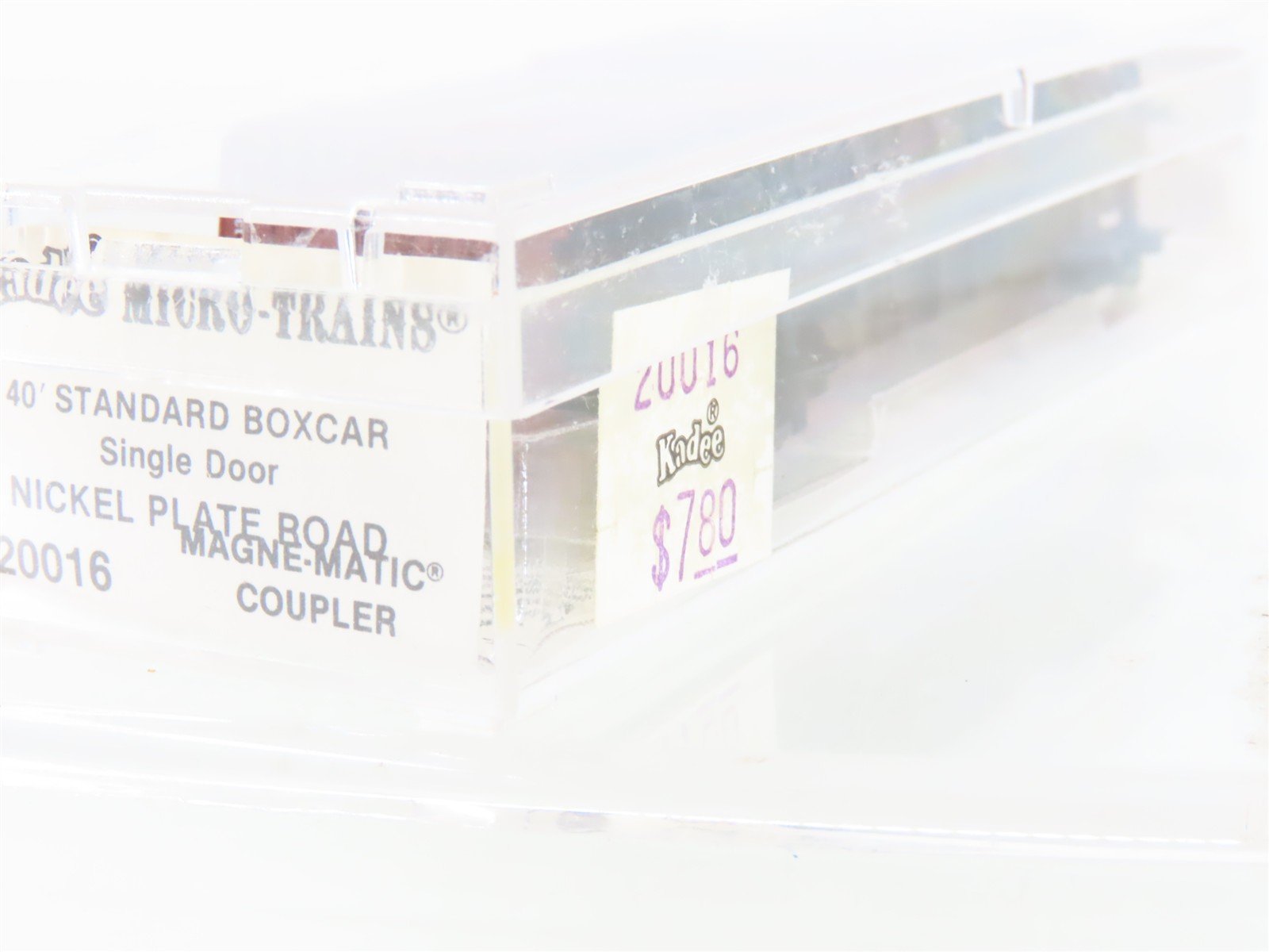 N Scale Kadee Micro-Trains MTL 20016 NKP Nickel Plate Road 40' Box Car #13456