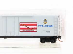 N Scale Micro-Trains MTL 03800412 USS Constitution 50' Plug Door Box Car #IX-21