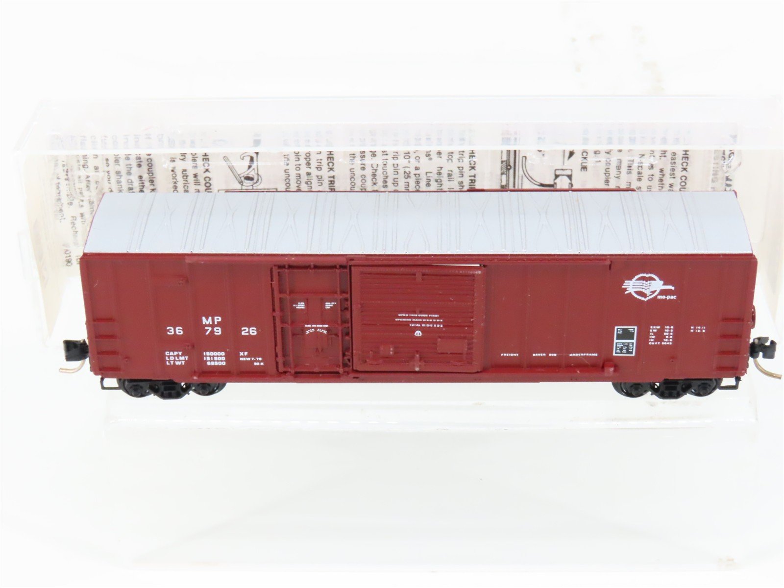 N Scale Micro-Trains MTL 26040 MP Missouri Pacific Railroad 50' Box Car #367926