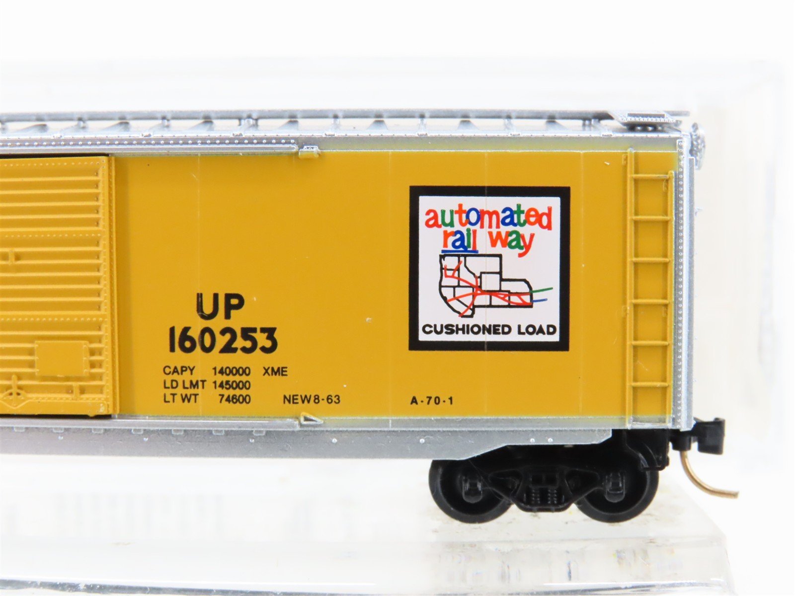 N Scale Micro-Trains MTL 34090 UP Union Pacific 50' Double Door Box Car #160253