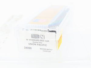 N Scale Micro-Trains MTL 34090 UP Union Pacific 50' Double Door Box Car #160253