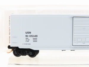 N Scale Micro-Trains MTL 77040 USN United States Navy 50' Box Car #61-05146