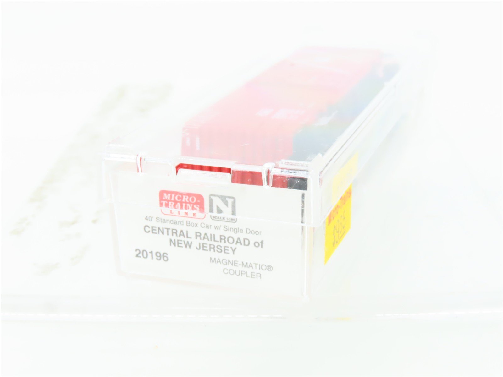 N Scale Micro-Trains MTL 20196 CNJ Jersey Central 40' Single Door Box Car #20505