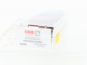 N Micro-Trains MTL 22040 NP Northern Pacific 40' Combination Door Box Car #8345
