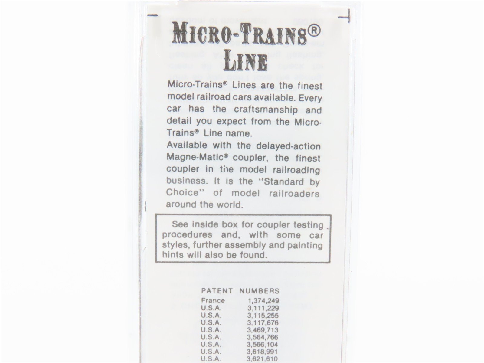 N Scale Micro-Trains MTL 28050 WAB Wabash 40' Single Door Box Car #81510