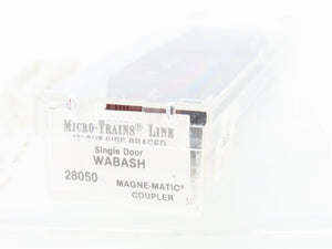 N Scale Micro-Trains MTL 28050 WAB Wabash 40' Single Door Box Car #81510