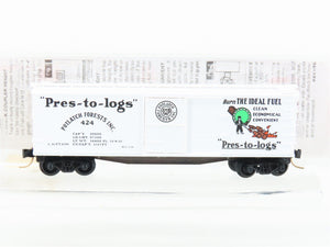 N Scale Micro-Trains MTL 42060 Potlatch Lumber Co. 40' Single Door Box Car #424