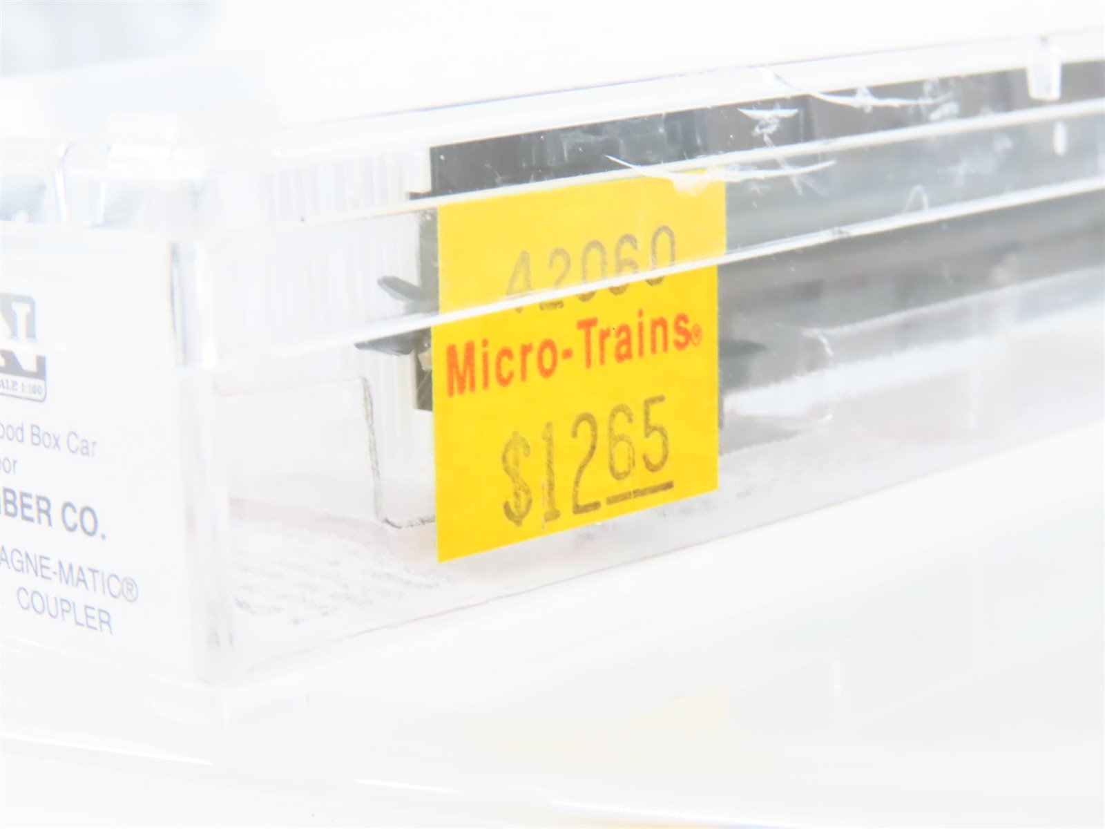 N Scale Micro-Trains MTL 42060 Potlatch Lumber Co. 40' Single Door Box Car #424