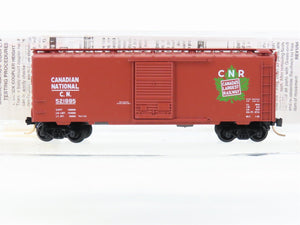 N Micro-Trains MTL 20206 CN Canadian National 40' Single Door Box Car #521995