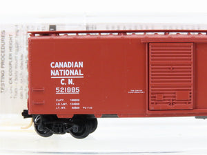 N Micro-Trains MTL 20206 CN Canadian National 40' Single Door Box Car #521995
