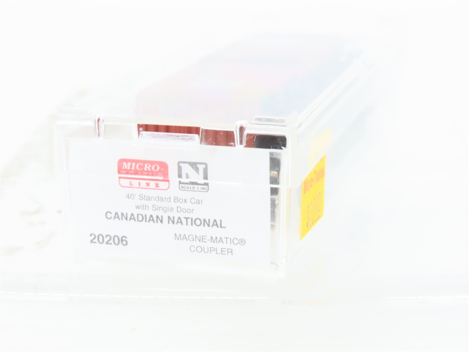 N Micro-Trains MTL 20206 CN Canadian National 40' Single Door Box Car #521995
