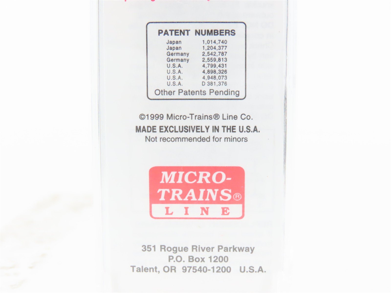 N Scale Micro-Trains MTL 120040 MEC Maine Central Pine Tree 40' Box Car #5530