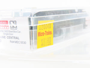 N Scale Micro-Trains MTL 120040 MEC Maine Central Pine Tree 40' Box Car #5530
