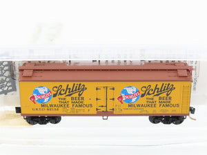 N Scale Micro-Trains MTL 49420 URTC Schlitz Beer 40' Wood Reefer #92132
